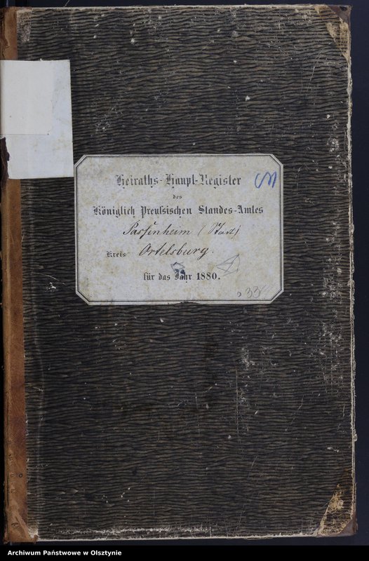 image.from.unit.number "Heiraths-Haupt-Register Nr 1 - 16"