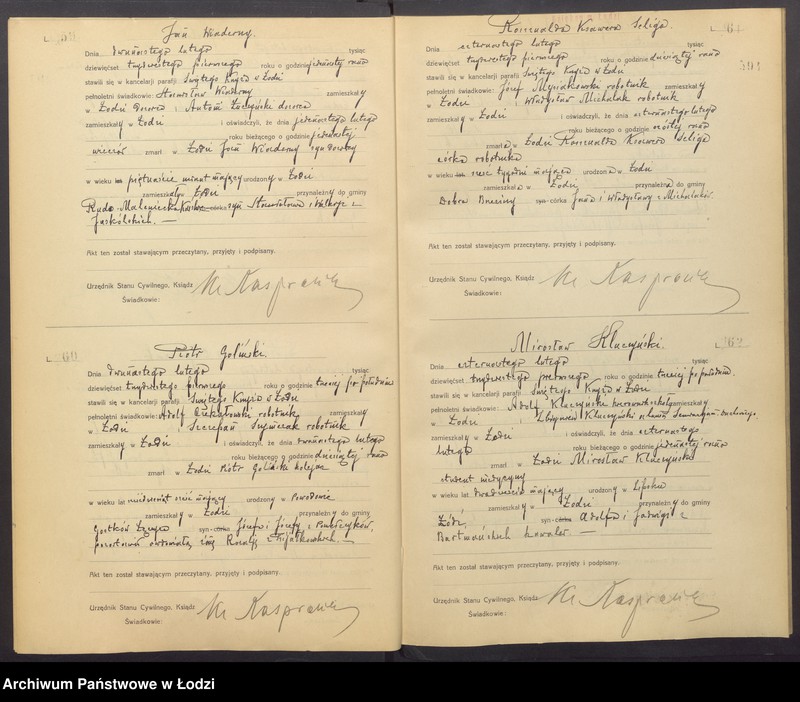 Obraz 18 z jednostki "Akta zgonów"