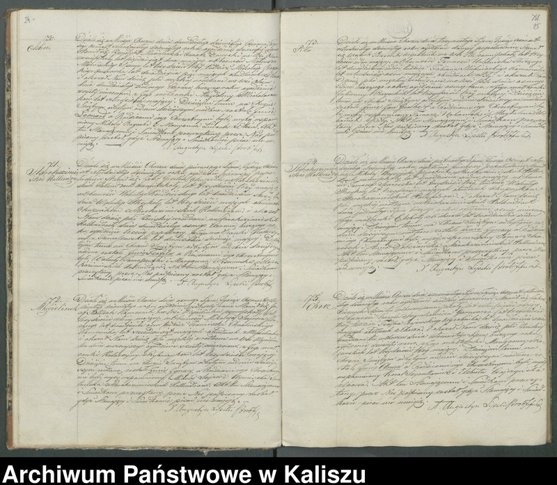 Obraz 17 z jednostki "Książka duplikat aktów urodzeń, zaślubień i zejść"