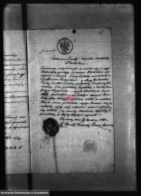 Obraz 10 z jednostki "Dela k Metričeskich Svidětelnych o brakosočestanîi Elenevskago Prichoda s 1868 goda."