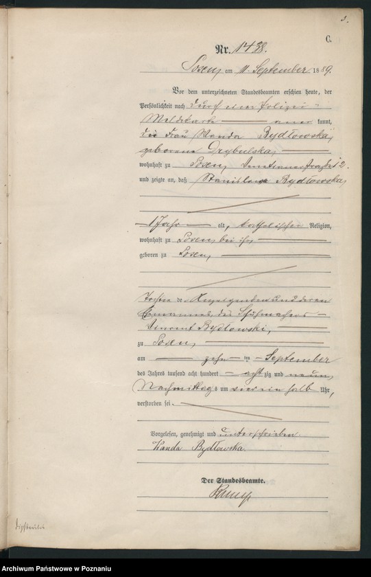 Obraz 6 z jednostki "Księga zgonów t. IV"