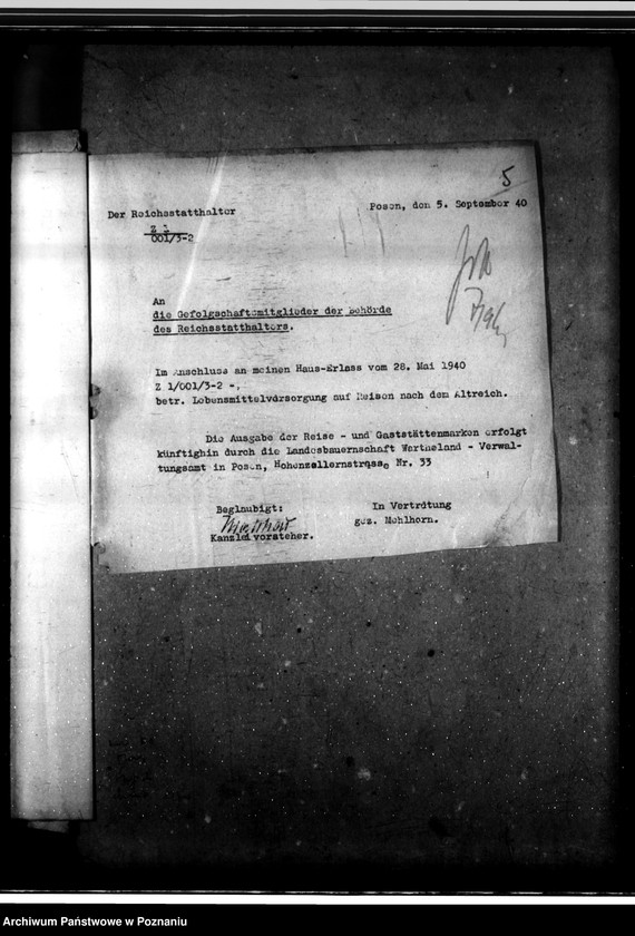 Obraz 9 z jednostki "Okólniki, rozporządzenia"