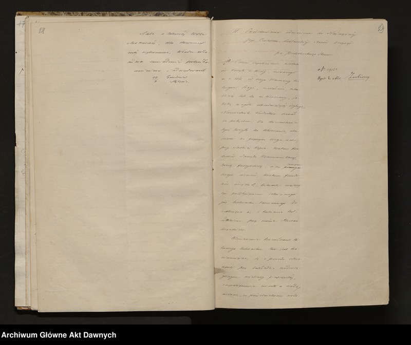 image.from.unit.number "[Protokoły posiedzeń Rady Administracyjnej Królestwa Polskiego, nr 1 - 19]."