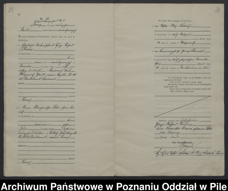 Obraz 15 z jednostki "Księga małżeństw"