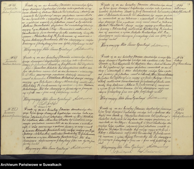 Obraz 20 z jednostki "Księga akt zgonów parafii rzymskokatolickiej w Jeleniewie z lat 1935-1942"