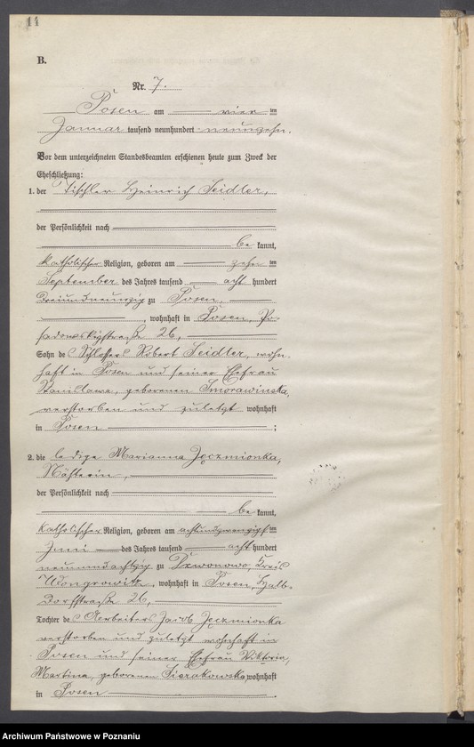 image.from.unit.number "Księga miejscowa małżeństw tom I [Rejestr główny małżeństw]"