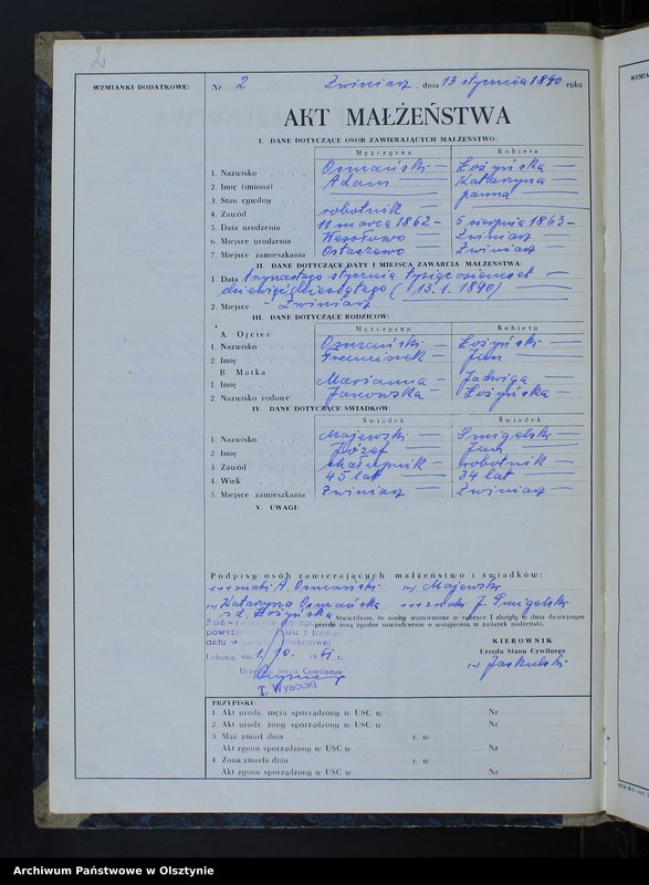 image.from.unit.number "Ksiega małżeństw Nr 1-14,1-16,1 - 13,1 - 15,1 - 17,1 - 17,2 - 10,1 - 9, 1 - 12 i 1 - 17 /przepisana w języku polskim z oryginału niemieckiego w dniach 1.10.-7.10.1961/"