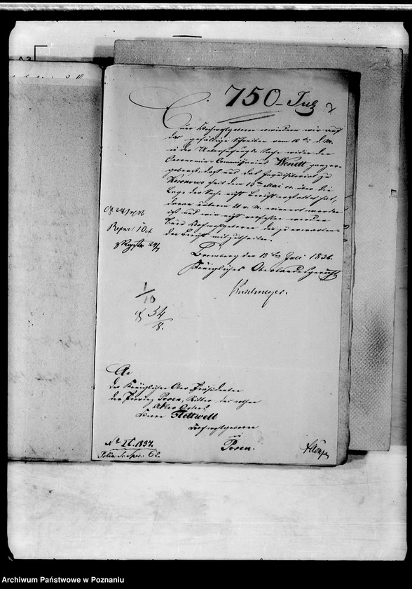 Obraz 11 z jednostki "Akta in Denuntiationssachen wider den Oekonomiekommissarius Wendt zu Wągrowiec."