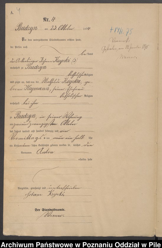 image.from.team "Urząd Stanu Cywilnego Budzyń - obwód miejski"
