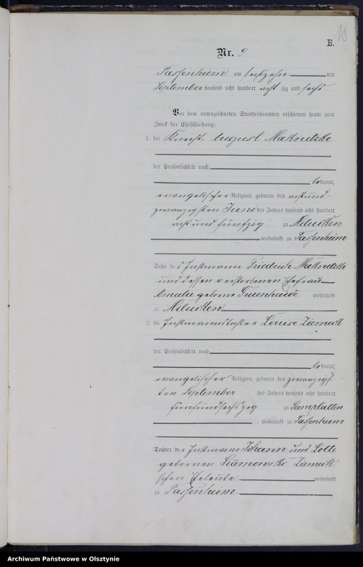 image.from.unit.number "Heiraths-Haupt-Register Nr 1 - 17"
