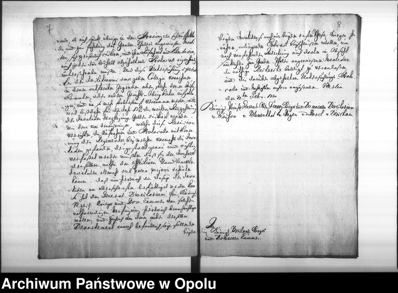 Obraz 9 z jednostki "Acta des Magistrats zu Oppeln von Aufnahme der Invaliden, deren Versorgung und Gnaden Gehalt ingleichen den jährlichen Eingaben von 1769 bis Vol. I"