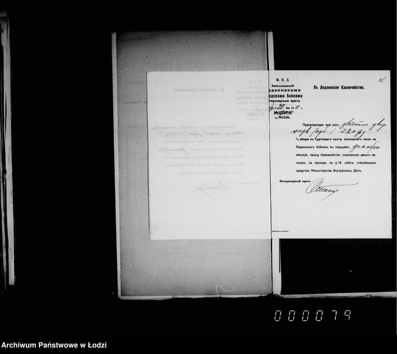 Obraz 18 z jednostki "Po % sboru za 1911 g."