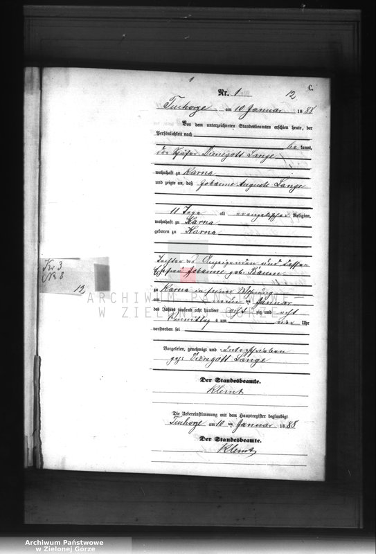 Obraz 4 z jednostki "Sterbe-Neben-Register"