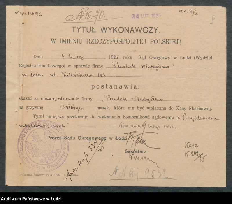 Obraz 11 z jednostki "Władysław Pawlak- sklep rzeźniczy"