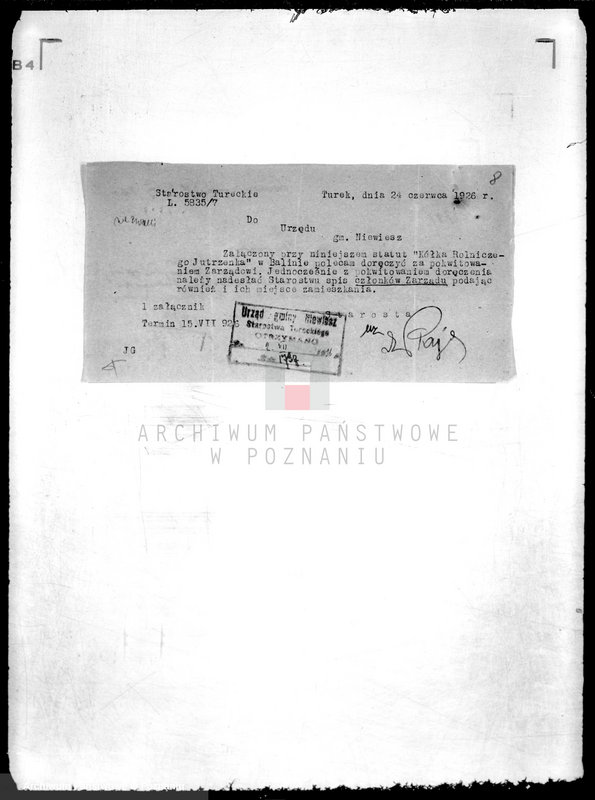 Obraz 12 z jednostki "/Kółko Rolnicze/ sprawy organizacyjne"