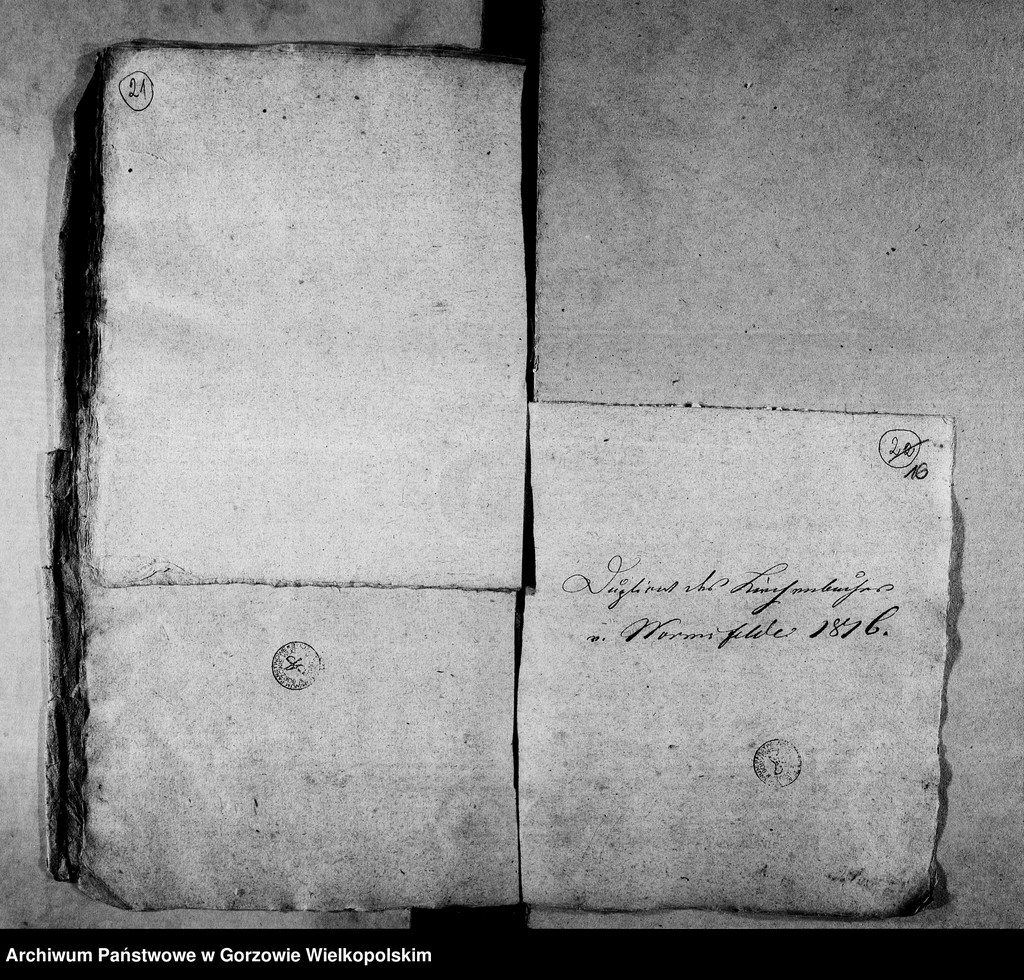 image.from.unit.number "Duplikate der Kirchenbücher von der Parochie Stolzenberg: Stolzenberg (Röżanki), Wormsfelde (Wojcieszyce)"