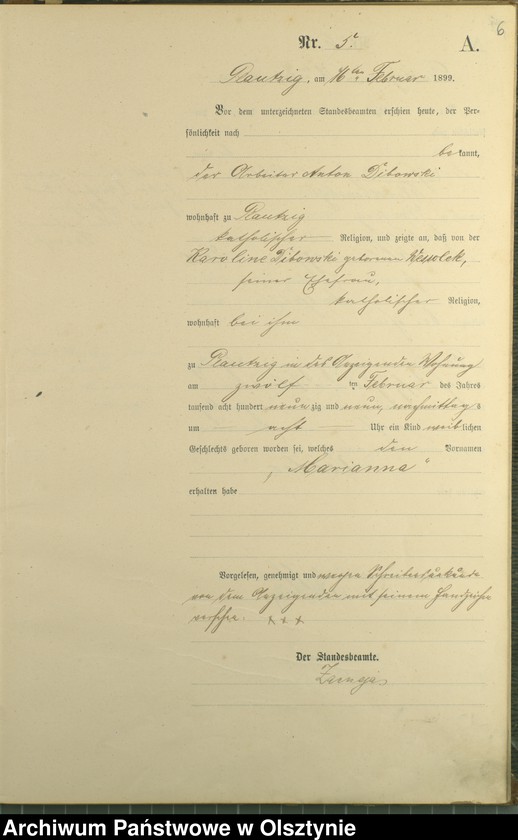 image.from.unit.number "Geburts-Haupt-Register Nr 1 - 50"