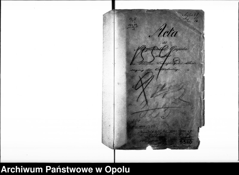 Obraz 4 z jednostki "Acta des Magistrats zu Oppeln betreffend: die Strassen-Beleuchtung und Verdingung der Oellieferung. de Anno 1853"