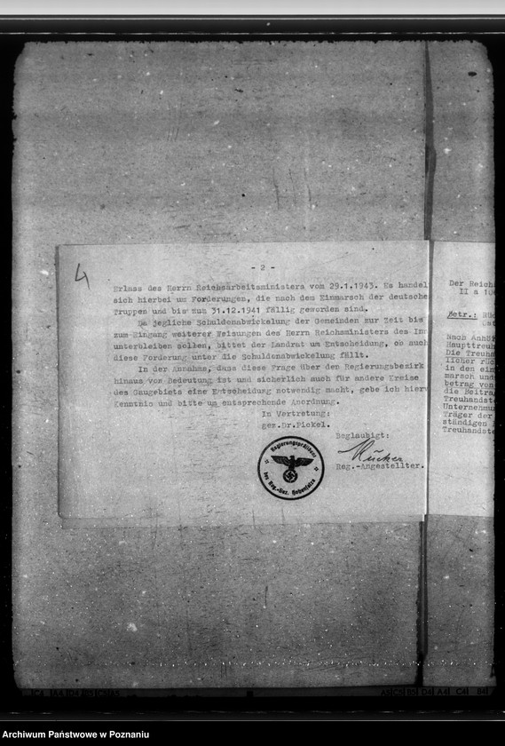 Obraz 9 z jednostki "Ausstattung der Landräte mit beschlagnahmten Möbeln aus Probstein und Schlössern"