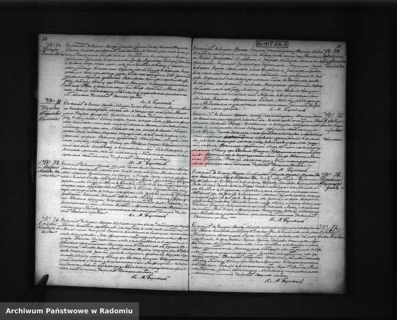 image.from.unit.number "Dublikat aktov uroždennyh, brakosočetavšihsâ i umerših ot Kostela prihodskago derevni Vysoka v Vysokiej na 1869 goda"