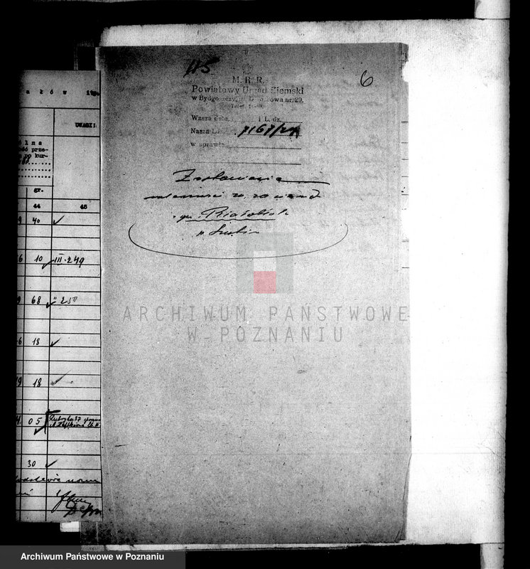 Obraz 10 z jednostki "Operat szacunkowy majątku Białebłota powiatu szubińskiego"