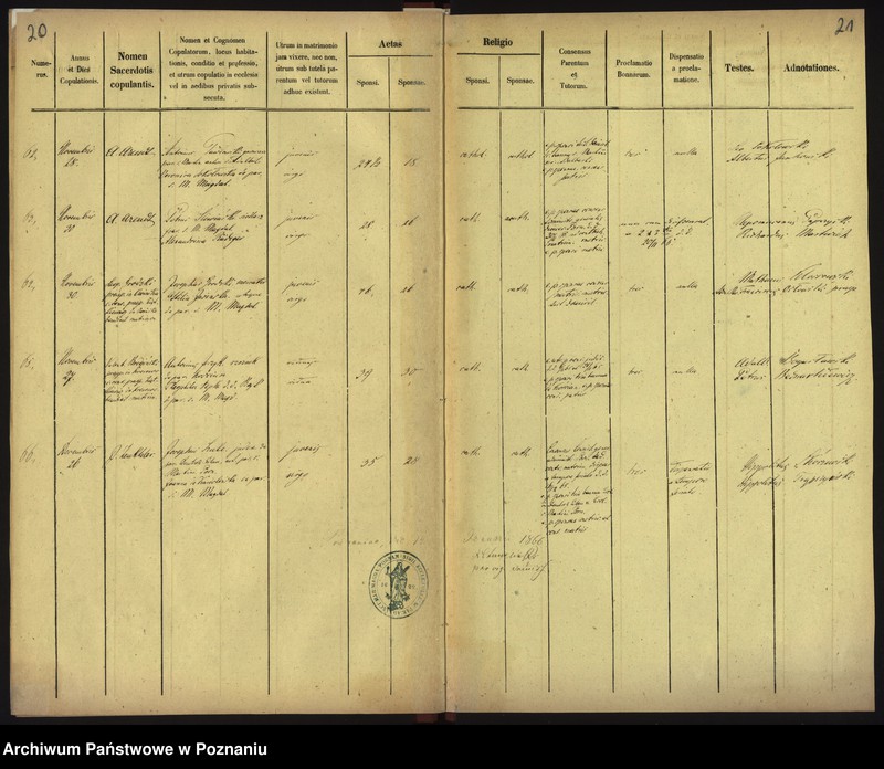Obraz 13 z jednostki "Księga małżeństw"