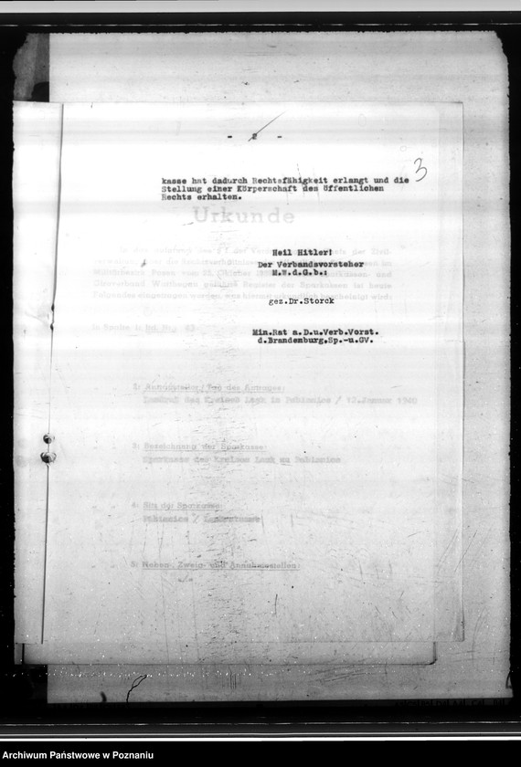 Obraz 8 z jednostki "Sparkassen und Giroverband Wartheland"