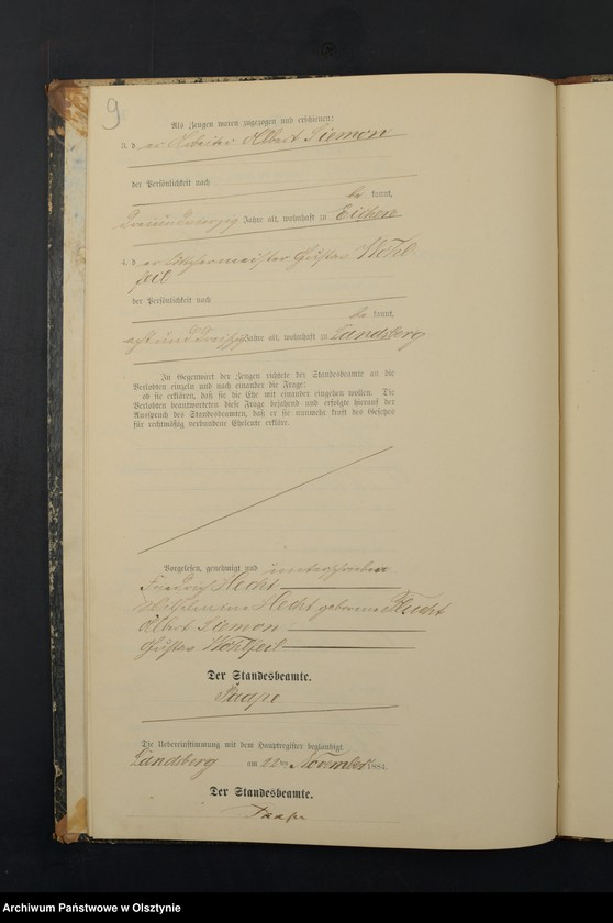 image.from.unit.number "Heiraths-Neben-Register Nr 1 - 9"