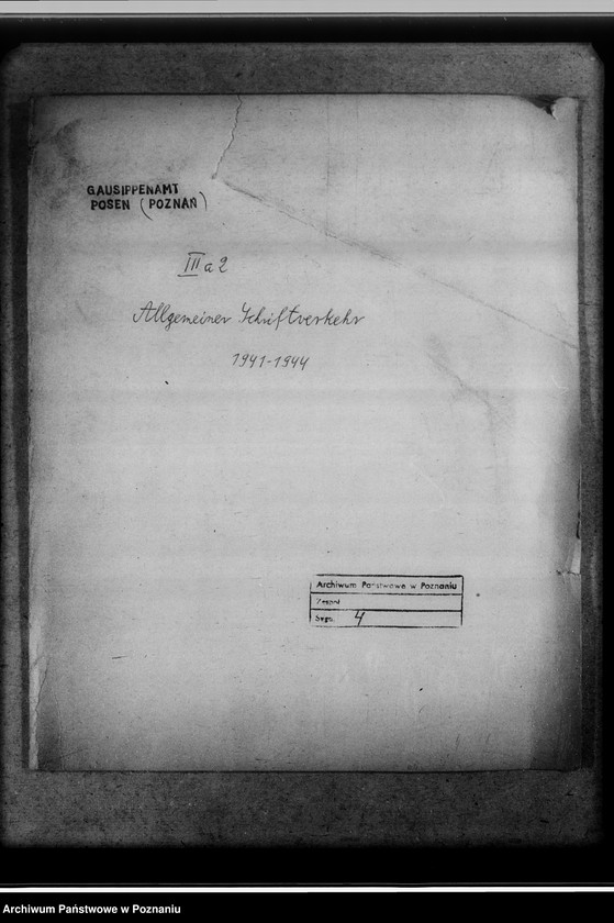 Obraz 4 z jednostki "Allgemeiner Schriftverkehr"