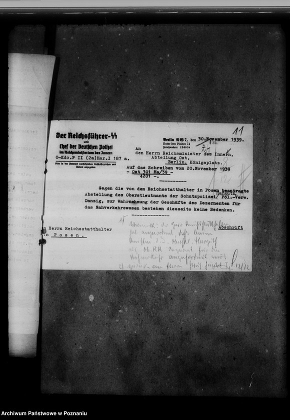 Obraz 15 z jednostki "Abordnung der Beamten"