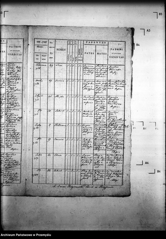 Obraz 16 z jednostki "[Kopie ksiąg metrykalnych parafii Gładyszów z filią Wirchnia (dekanat Gorlice)]"