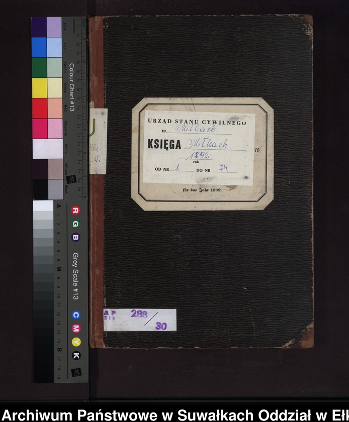 image.from.unit.number "Geburts-Neben-Register des Preussischen Standes-Amtes Gr. Konopken Kreis Loetzen"