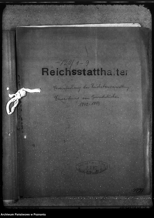 Obraz 4 z jednostki "Vereinfachung der Reichsbauverwaltung. Bewerbungen von Grundstücken"