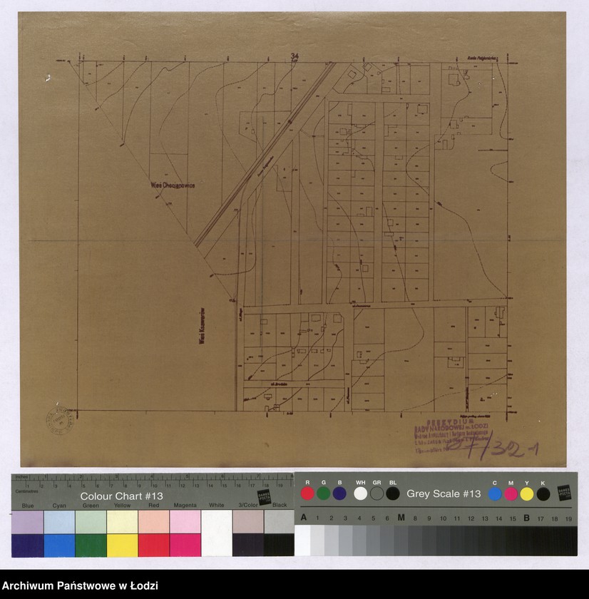 Obraz 1 z jednostki "Plan miasta Rudy Pabianickiej Sekcja 34"