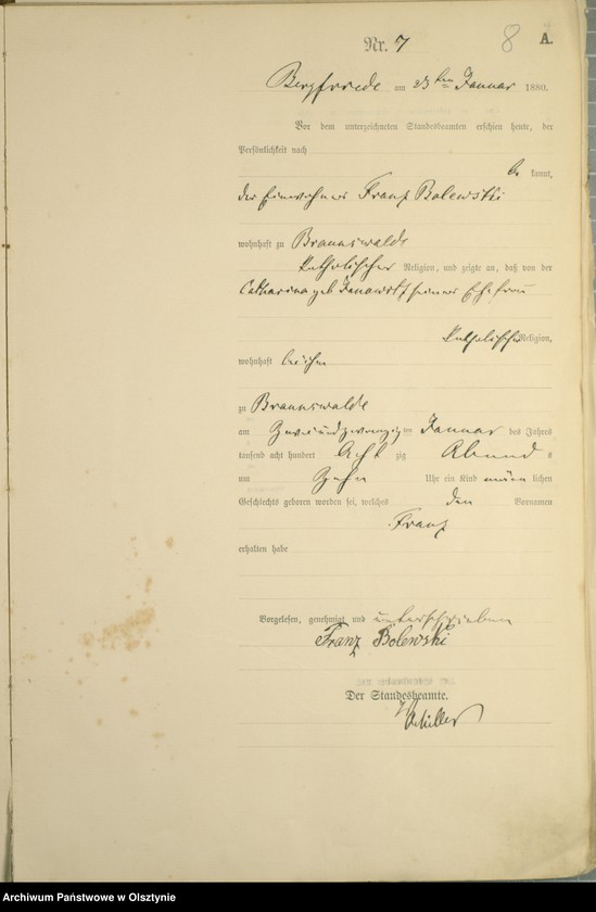 image.from.unit.number "Geburts-Haupt-Register Nr 1 - 86"