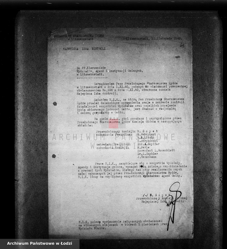 Obraz 8 z jednostki "[Okólniki wydane przez Najwyższą Izbę Kontroli]"