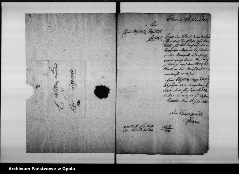 Obraz 18 z jednostki "Fourage Magazin und Verpflegungs-Sachen 1806 bis [1812]"