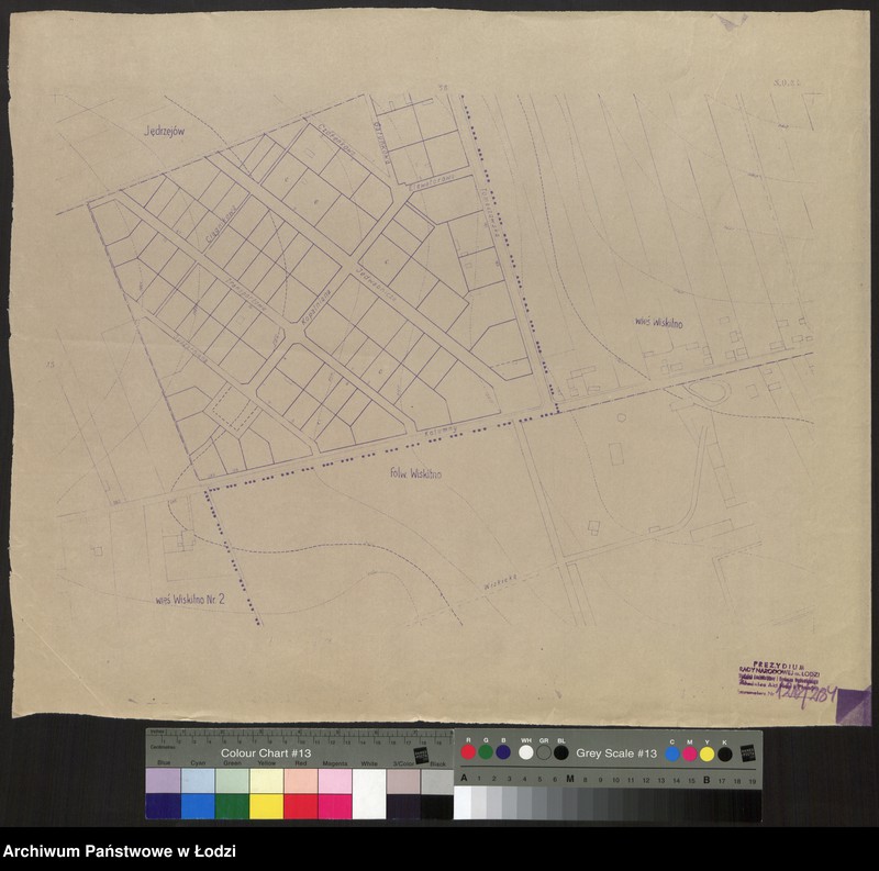 Obraz 1 z jednostki "Plan miasta Łodzi. Sekcja SO 86"