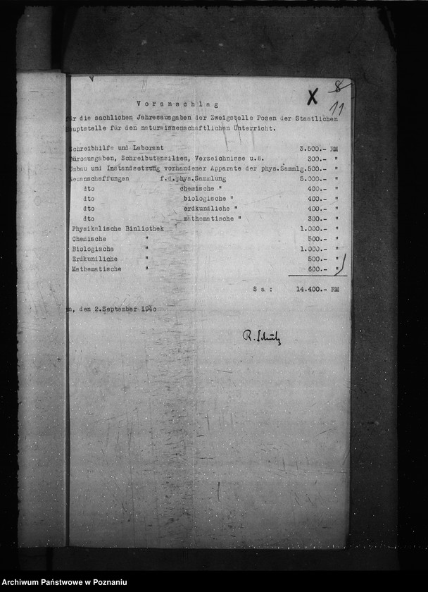 Obraz 15 z jednostki "Sächliche Ausgaben für den naturwissenschaftlischen Unterricht"