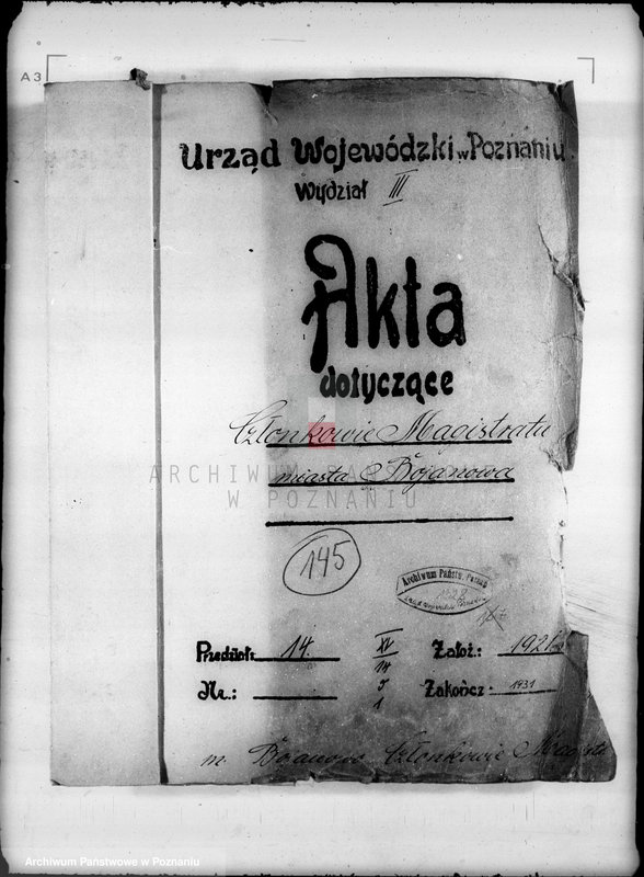 Obraz 4 z jednostki "Członkowie Magistratu miasta Bojanowa"