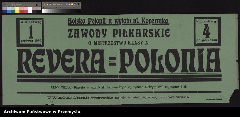 Obraz 15 z kolekcji "Sport w dwudziestoleciu międzywojennym na przemyskich afiszach111"