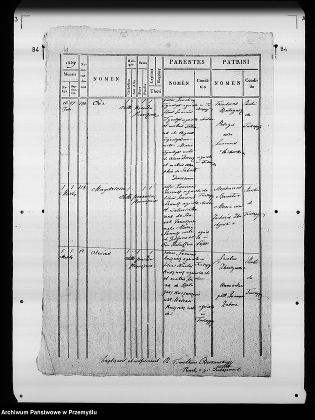 image.from.unit.number "[Kopie ksiąg metrykalnych parafii Tuczapy z filią Zbadyn (dekanat Jaworów)]"