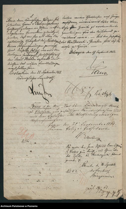 Obraz 11 z jednostki "A. betr. Leo Ruszczyński, Probst in Dobrzyca"