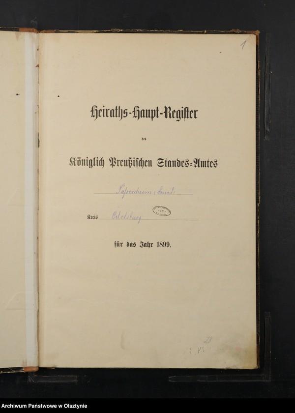 image.from.unit.number "Heiraths-Haupt-Register Nr 1 - 40"