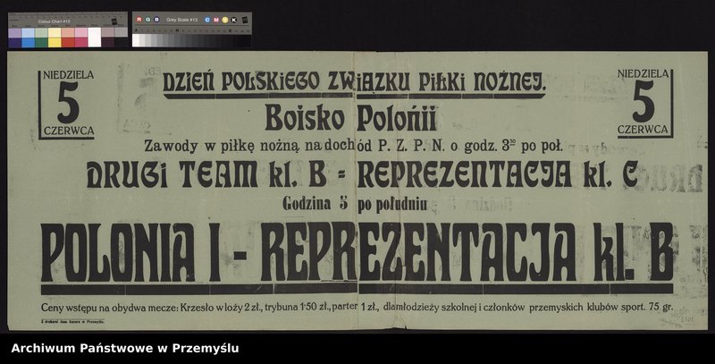 image.from.collection.number "W Światowy Dzień Futbolu - afisze z przemyskiego zasobu111"