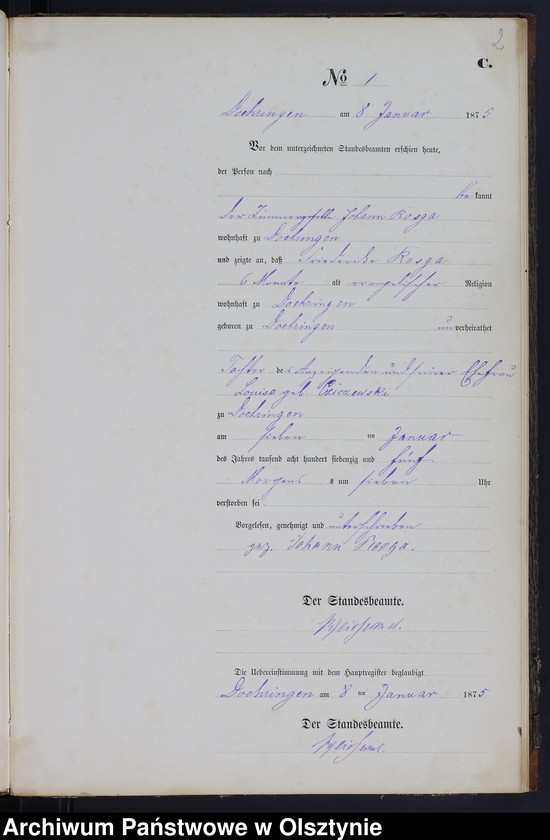 image.from.unit.number "Sterbe-Neben-Register Nr 1 - 45"