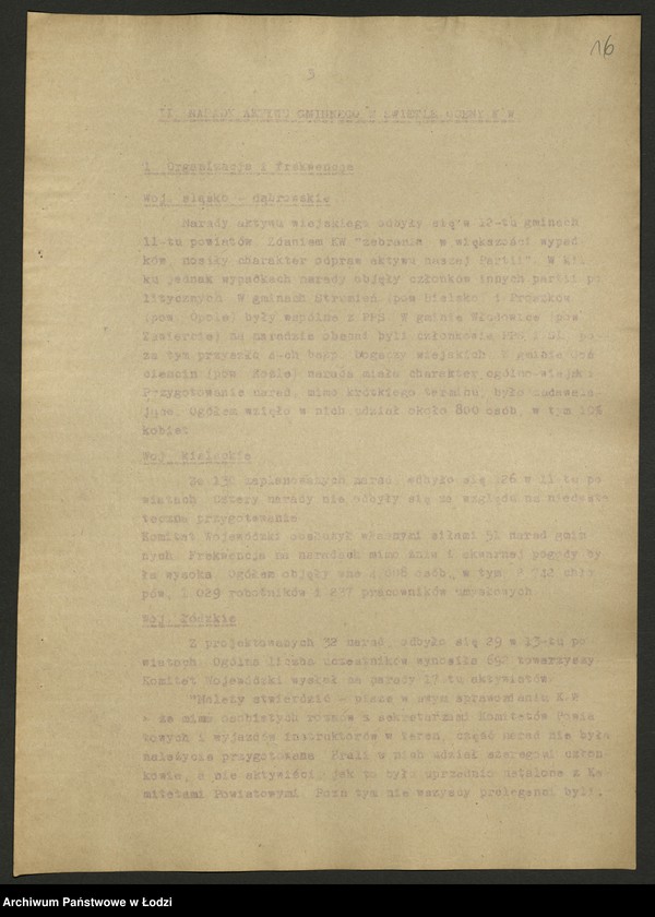 Obraz 17 z jednostki "Biuletyny Referatu Sprawozdawczego Komitetu Centralnego t. 2"