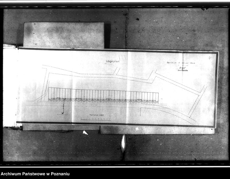 Obraz 13 z jednostki "Bau von Behelfsheimen in Gąbin, Kreis Waldrode (Gostynin)"