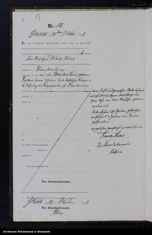 image.from.unit.number "Sterbe-Neben-Register Nr 1 - 14"