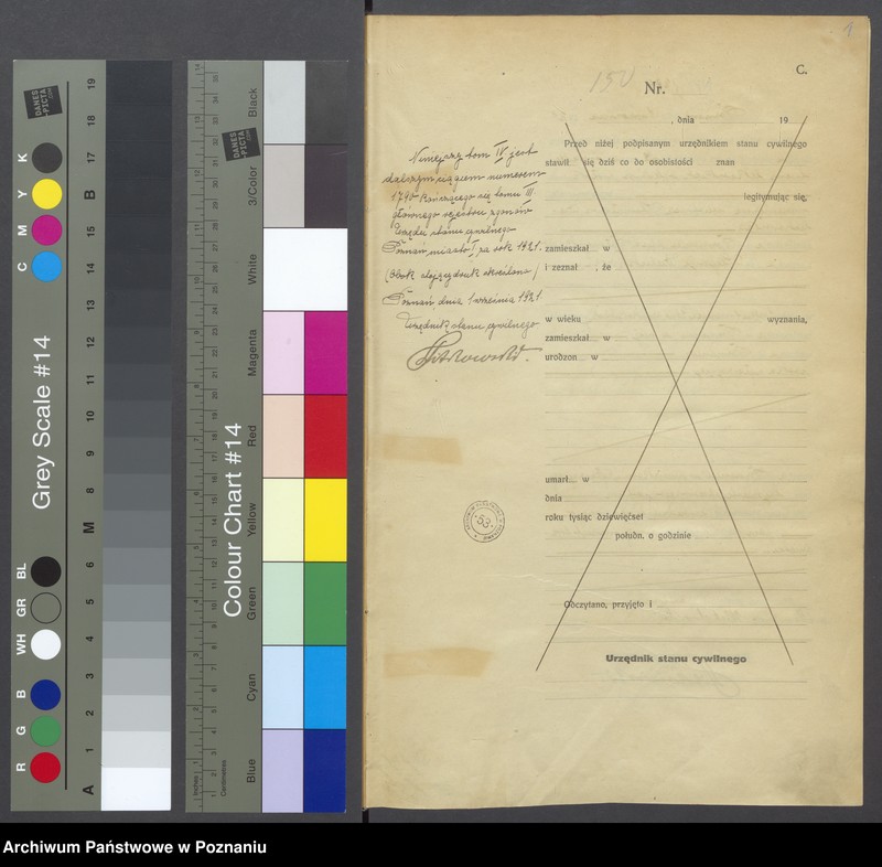 Obraz 3 z jednostki "Księga miejscowa zgonów tom IV [Rejestr główny zgonów]"